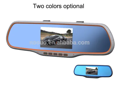 FHD 1080p car camera dvr video recorder 5" radar detector & car video recorder