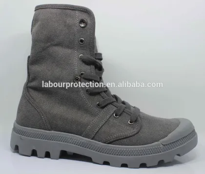 Canvas Military Boots