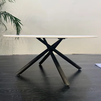 Nordic Modern Luxury Round Glass Coffee Tables with Marble at Lowest Prices