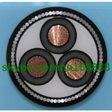 HIGH QUALITY11KV LSZH Three Core Steel Wire Armoured Medium Voltage Ca