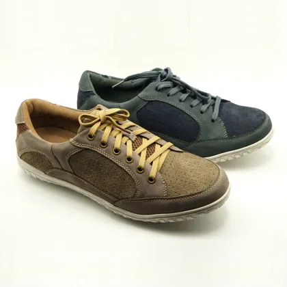 custom design men leather tennis sport shoes