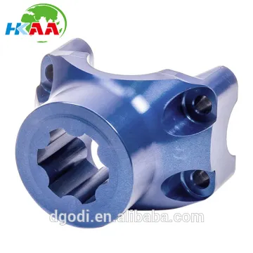 High quality CNC Aluminum Output Yoke for Ball Spline Transmission