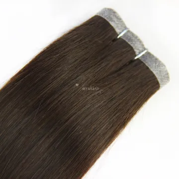 European Unprocessed Cuticle Aligned Virgin Woman Silky Straight Extension Vietnamese Double Drawn Hair Remy Pu Skin Hair Weft