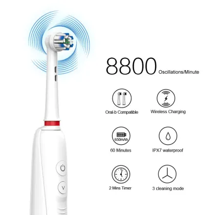 Smart Sonic Vibrating Electric Toothbrush