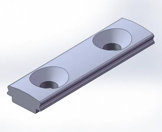 Hot Selling Insertion Slide Aluminum Joint Aluminum Pipe Clamp For Aluminum Profile Pipe