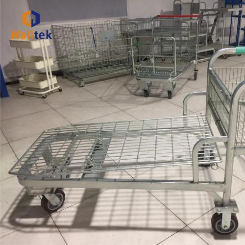 Standard Storage Trolley Standard Warehouse Cart Storage Heavy Duty Trolley Factory