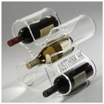 Professional Customized Elegant Acrylic Wine Rack FZ-WS-052519