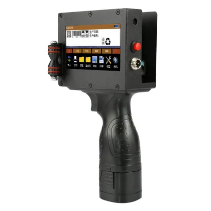 Handheld Inkjet Printer with 25.4mm Expiry Date Label Printing