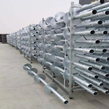 Solar Ground Mount Structure Steel Ground Screw Pile