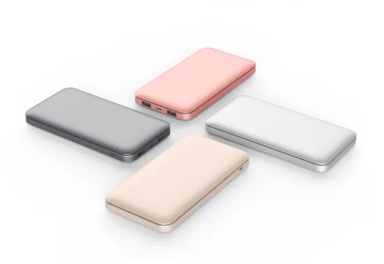 Portable power bank 10000mah power mobile charger Dual USB outputs 2.1A Tablet portable power bank