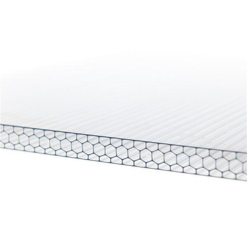 UV e honeycomb sheet for greenhouse roofing
