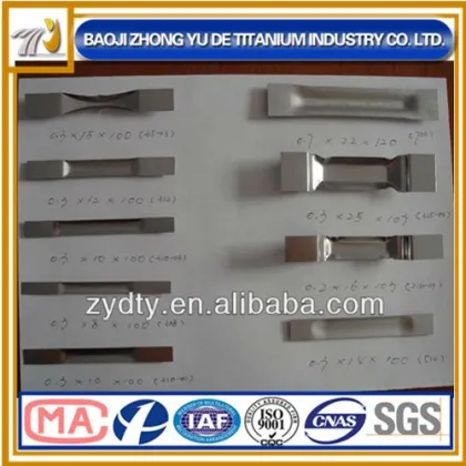 More than 99.95% tungsten boat manufacturing