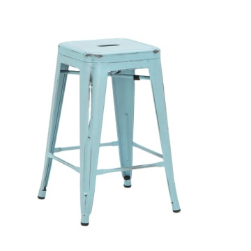 Wholesale Industrial Antique Style Metal Counter Kitchen Bar Stools