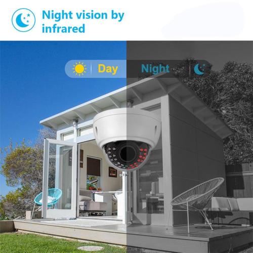 Vandal-proof OEM 5.0MP CCTV IR Dome IP Camera