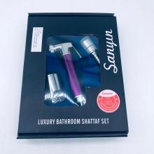 クロームビデ噴霧器トイレジェットスプレーシャッタハンドヘルドビデスプレーシャットオフ付き