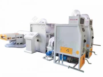 New model fiber filling machine