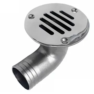 Marine Hardware Factory Supply: 90 Degree Cockpit Drain 316 Stainless Steel Boat Accessories