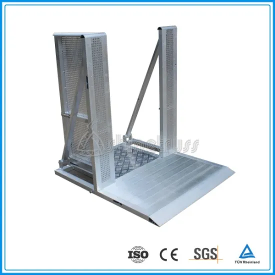 Durable aluminium folding Temporary barricade used crowd control barriers
