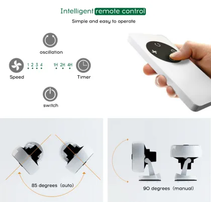Electrical air cooling circulation fan