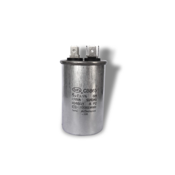 High-Quality CBB65 450VAC Film Capacitor 5uF Dual Terminal