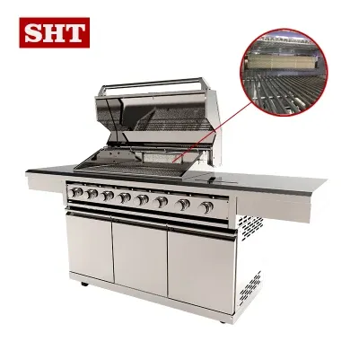 Strong Power Source Outdoor Kitchen Modual Gas BBQ Grill