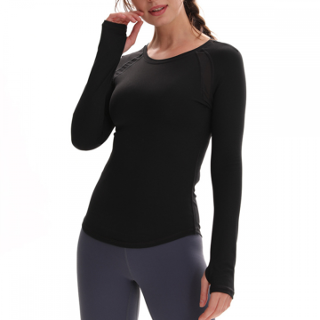 Espò Mete manch long Yoga Tops