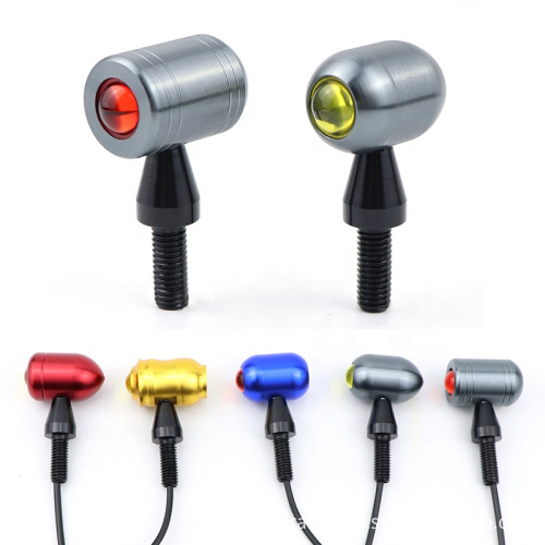 Waterproof Mini Bullet Style LED Turn Signal Lights: Essential Motorcycle Blinker Accessories
