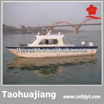 THJ868 Passenger Boat Fiberglass Material Boat