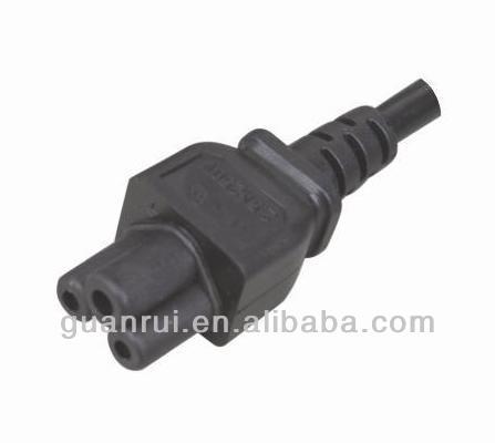 IEC 60320 C5 Power Cord/IEC C5 Connector , iec c5 power cord