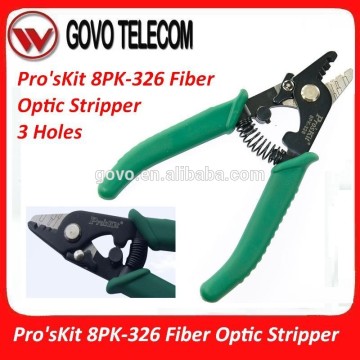 Original Taiwan Pro'sKit Fiber Optic Stripper 8PK-326 (3 holes)
