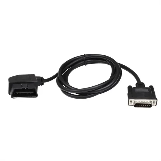 Male dB15 to Male OBDII OBD2 Cable