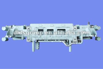 slab mould assembly for continuous casting machine