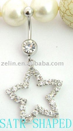 Fashion body piercing jewelry,navel jewelry,navel belly ring