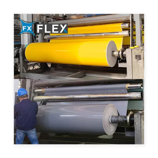 FLFX 650 GSM Heavy Duty Waterproof PVC Tarpaulin Roll