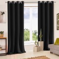 Rubber Weather Strip Blackout Curtain Eyelet Curtain for Bedroom Manufactory