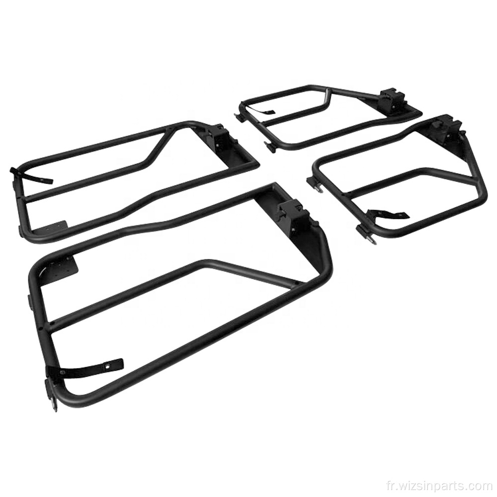 Portes de tube en acier pour Jeep Wrangler JK 2007-2018