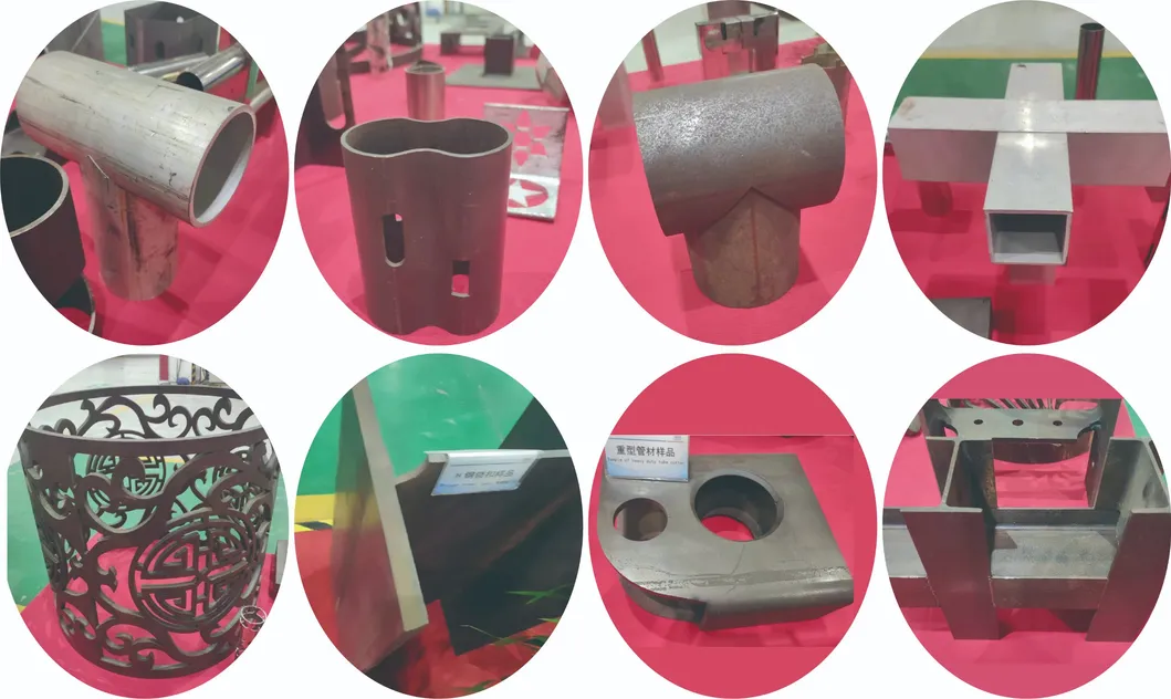 CNC Pipe Tube Cutter Three-Chuck Fixed Laser Tube Cutting Machine