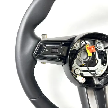 Customized Alcantara Fabric Cover for Porsche Steering Wheel