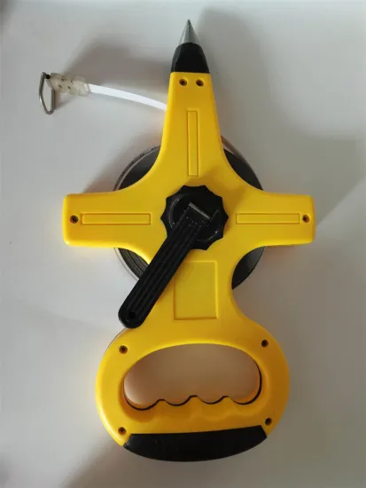50M Open Reel Tape Measure with Fiberglass Blade