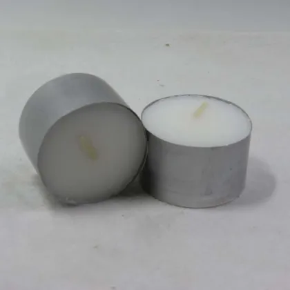 black tealight soy wax and paraffin wax design