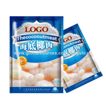 Frozen food packaging bag with bright color and good seal strength