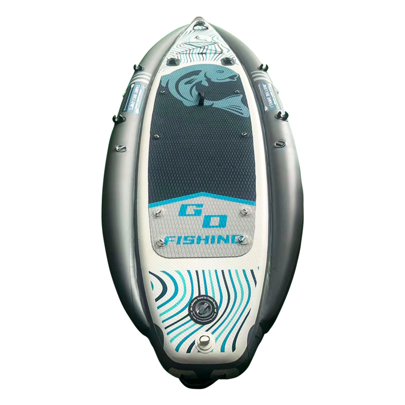 Powerful 6KW TAME BILLOW Inflatable Paddle Board: Extended Riding Time & Ideal for Fishing Activities with Included Seat