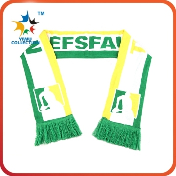 cheap promotional knitted germany football sports mini neck fans scarf
