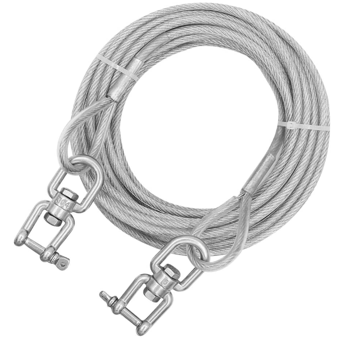 Dog Runner Cable For Outdoor