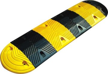 Custom Flexible Anti-impact High Intensive Road Safety Equipments Rubber Speed Hump