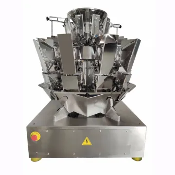 Small Weight Granule Peanuts Multihead Weigher - 14 Head Combined Weigher for Multifunctional Packaging Machines