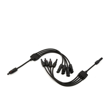 4 to 1 PV Y Branch Connector for Solar Panel Parallel Connection