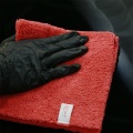 एसजीसीबी 16x16In कार मायक्रोफायबर पोलिश मेण काढणे टॉवेल