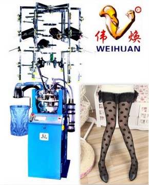 Weihuan, Wh-E7 Computerized Jacquard Silk Stocking Knitting Machine (4 inch)