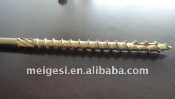 special chipboard screw with cutting on the nails